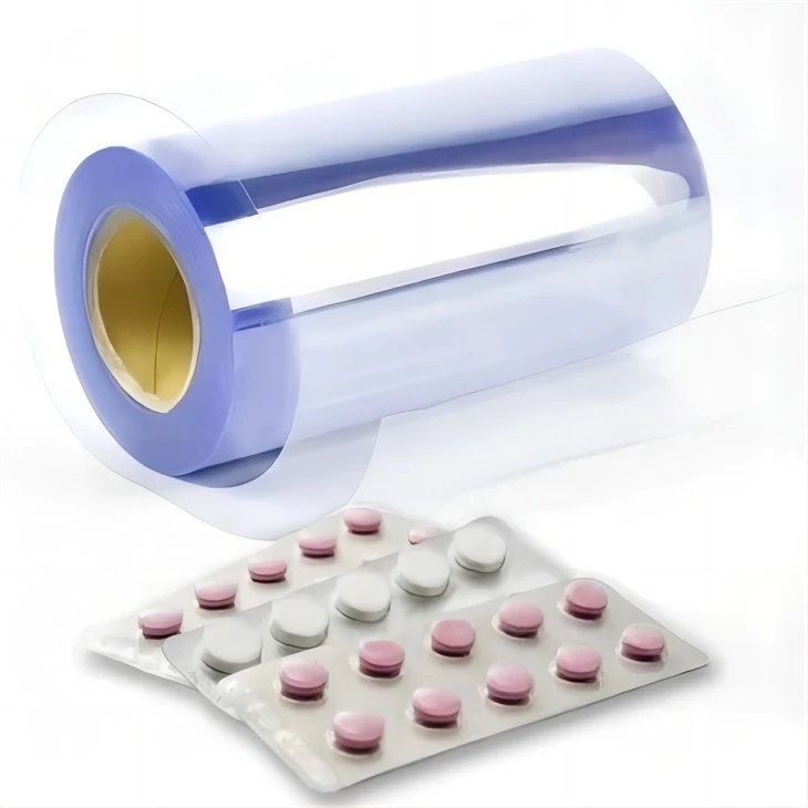 Rigid Clear Or Colorful PVC/PE Film For Liquid Pharmaceuitcal Blister Packing